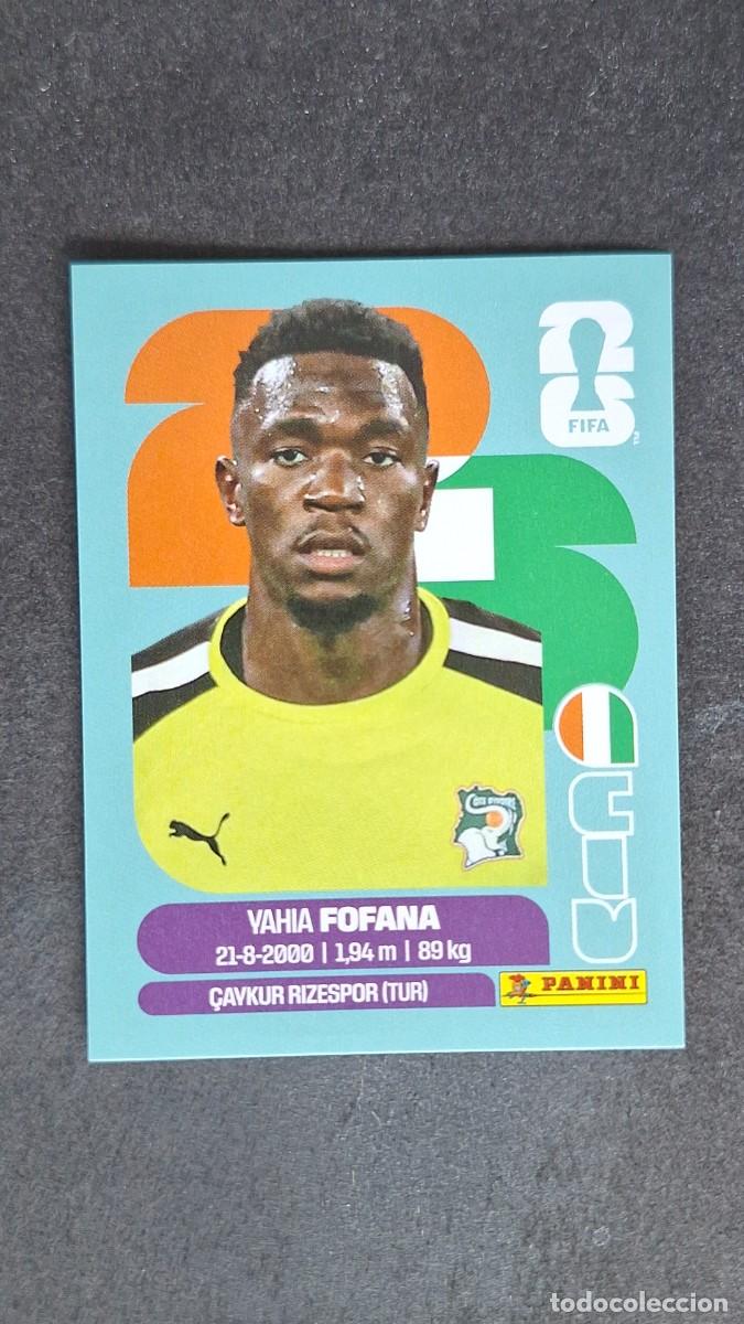 Fu&szlig;ball-Sticker: L1 FOFANA SELECCION COSTA DE MARFIL 2 MUNDIAL FIFA WORLD CUP 2026 PANINI NUNCA PEGADO SIN PEGAR