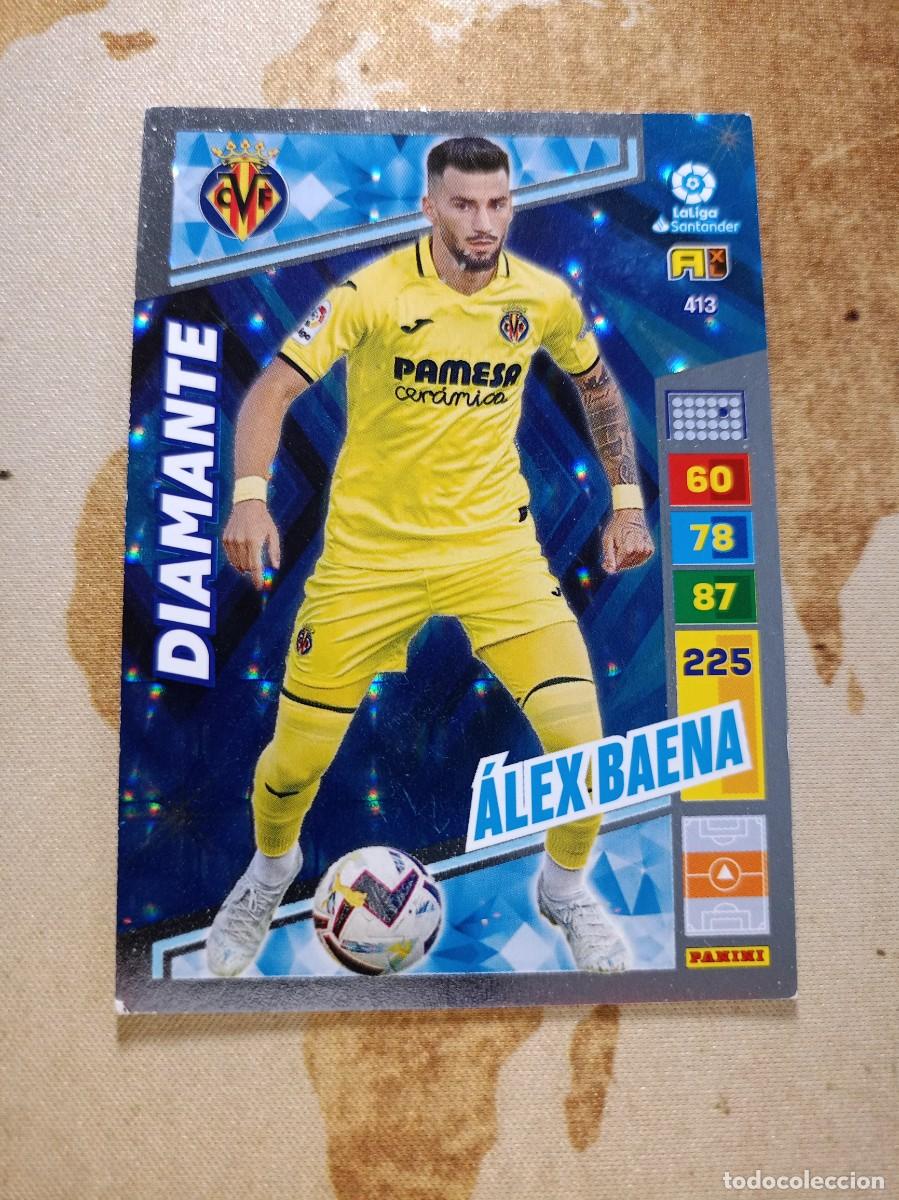 Fu&szlig;ball-Sticker: # Diamante 413 &Aacute;LEX BAENA Adrenalyn 2022-23