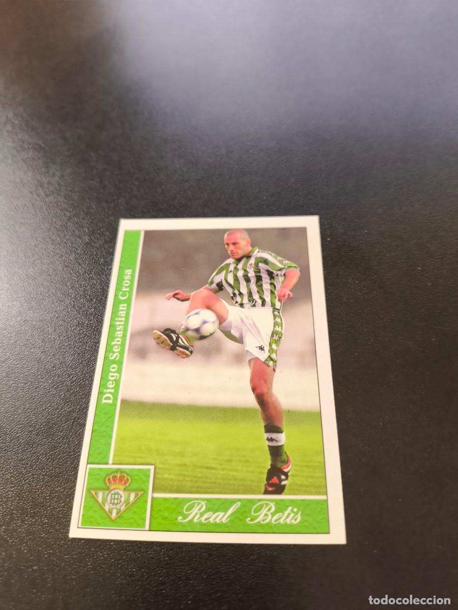 Fu&szlig;ball-Sticker: 383 Crosa REAL BETIS MUNDICROMO FICHAS LIGA 2001 2002 01 02 NO PANINI ESTE
