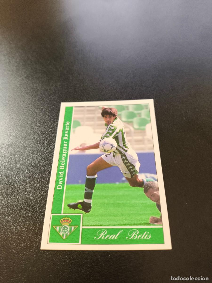 Fu&szlig;ball-Sticker: 385 Belenguer REAL BETIS MUNDICROMO FICHAS LIGA 2001 2002 01 02 NO PANINI ESTE