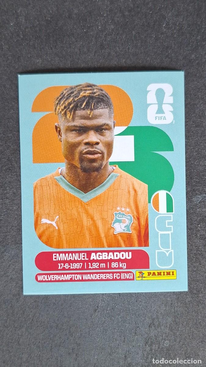 Fu&szlig;ball-Sticker: L1 AGBADOU SELECCION COSTA DE MARFIL 8 MUNDIAL FIFA WORLD CUP 2026 PANINI NUNCA PEGADO SIN PEGAR