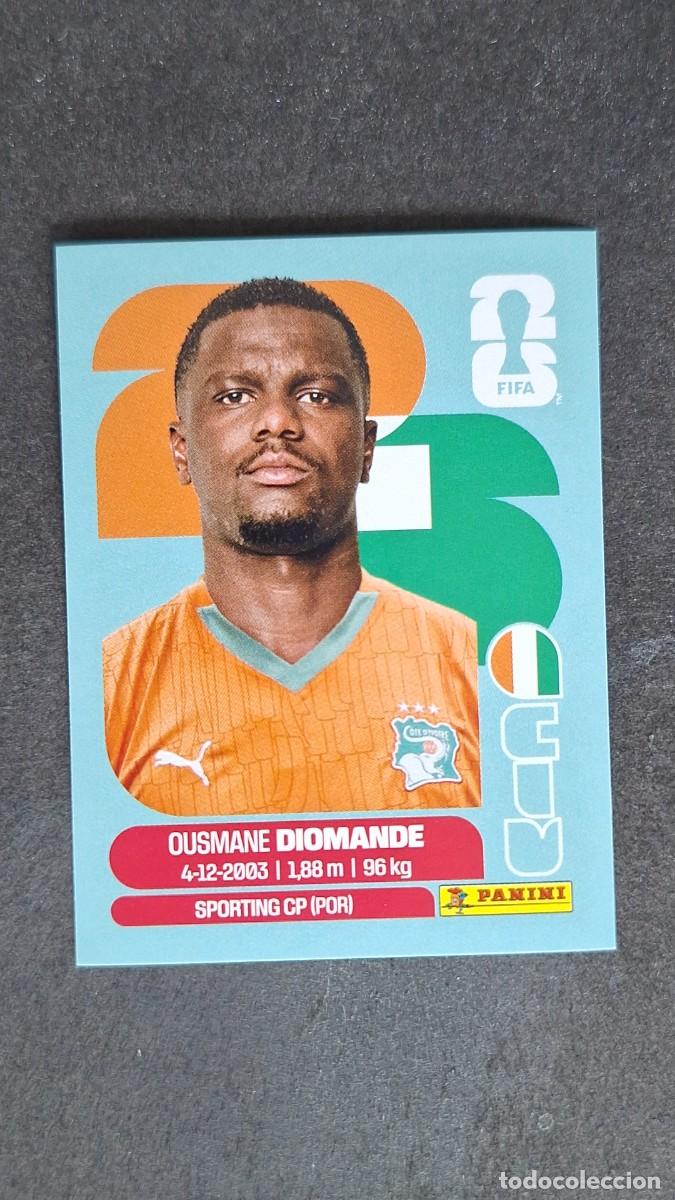 Fu&szlig;ball-Sticker: L1 DIOMANDE SELECCION COSTA DE MARFIL 9 MUNDIAL FIFA WORLD CUP 2026 PANINI NUNCA PEGADO SIN PEGAR