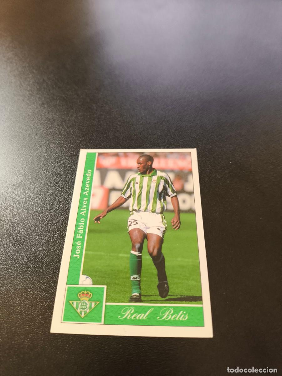 Fu&szlig;ball-Sticker: 387 Fabao BAJA REAL BETIS MUNDICROMO FICHAS LIGA 2001 2002 01 02 NO PANINI ESTE