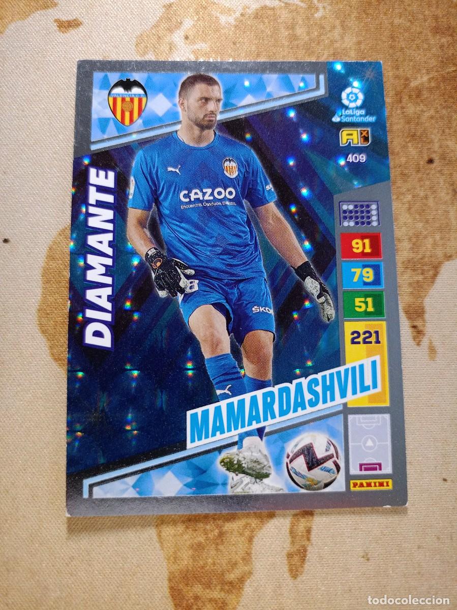 Fu&szlig;ball-Sticker: # Diamante 409 MAMARDASHVILI Adrenalyn 2022-23