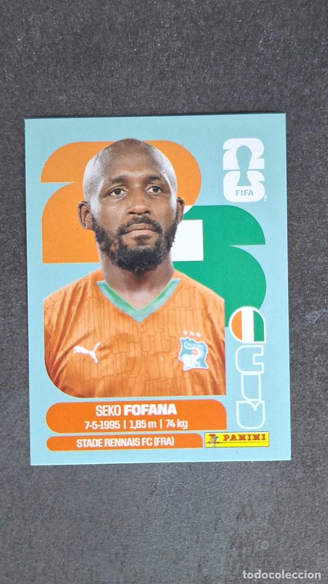 Fu&szlig;ball-Sticker: L1 FOFANA SELECCION COSTA DE MARFIL 11 MUNDIAL FIFA WORLD CUP 2026 PANINI NUNCA PEGADO SIN PEGAR
