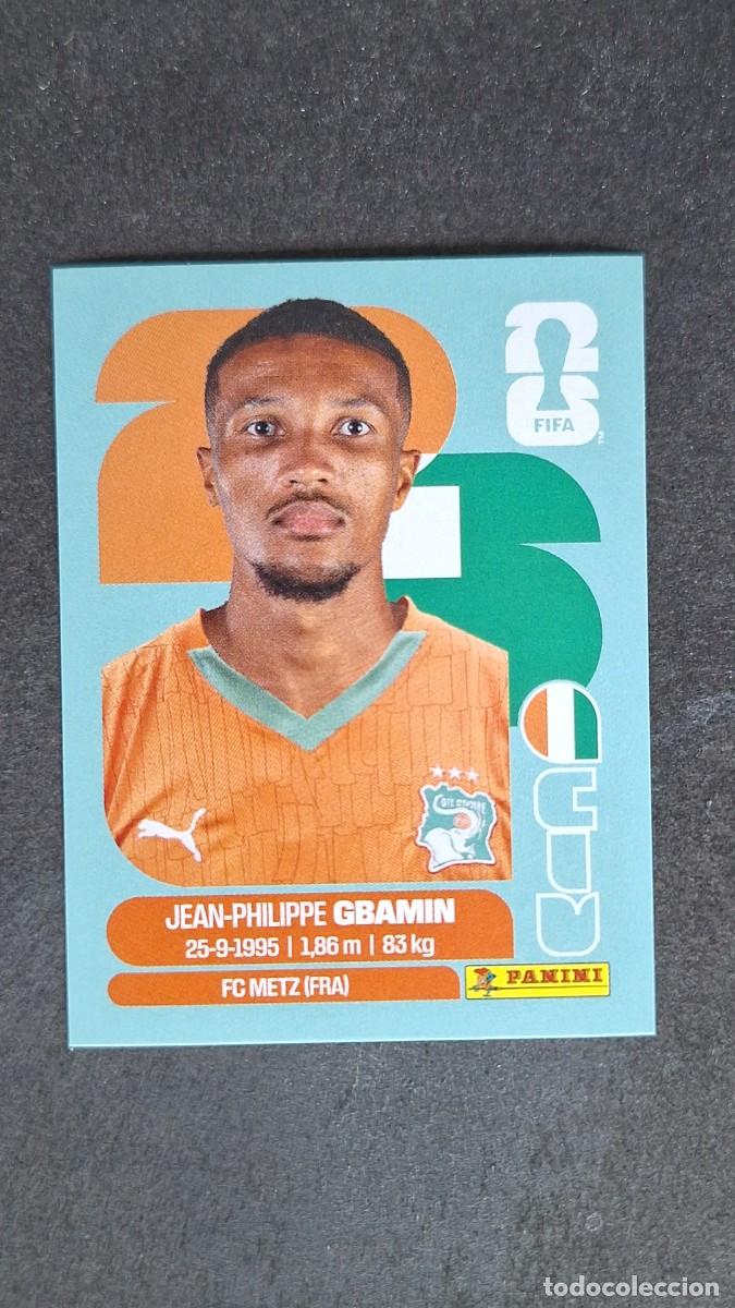 Fu&szlig;ball-Sticker: L1 GBAMIN SELECCION COSTA DE MARFIL 14 MUNDIAL FIFA WORLD CUP 2026 PANINI NUNCA PEGADO SIN PEGAR