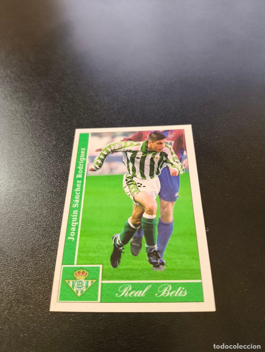 Fu&szlig;ball-Sticker: 388 Joaquin rookie card REAL BETIS MUNDICROMO FICHAS LIGA 2001 2002 01 02 NO PANINI ESTE