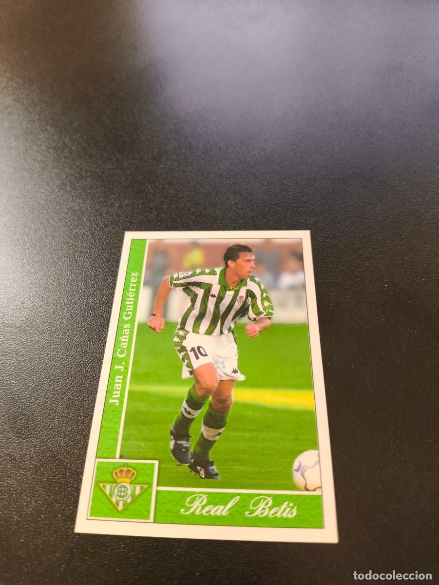 Football Stickers: 389 Ca&ntilde;as REAL BETIS MUNDICROMO FICHAS LIGA 2001 2002 01 02 NO PANINI ESTE