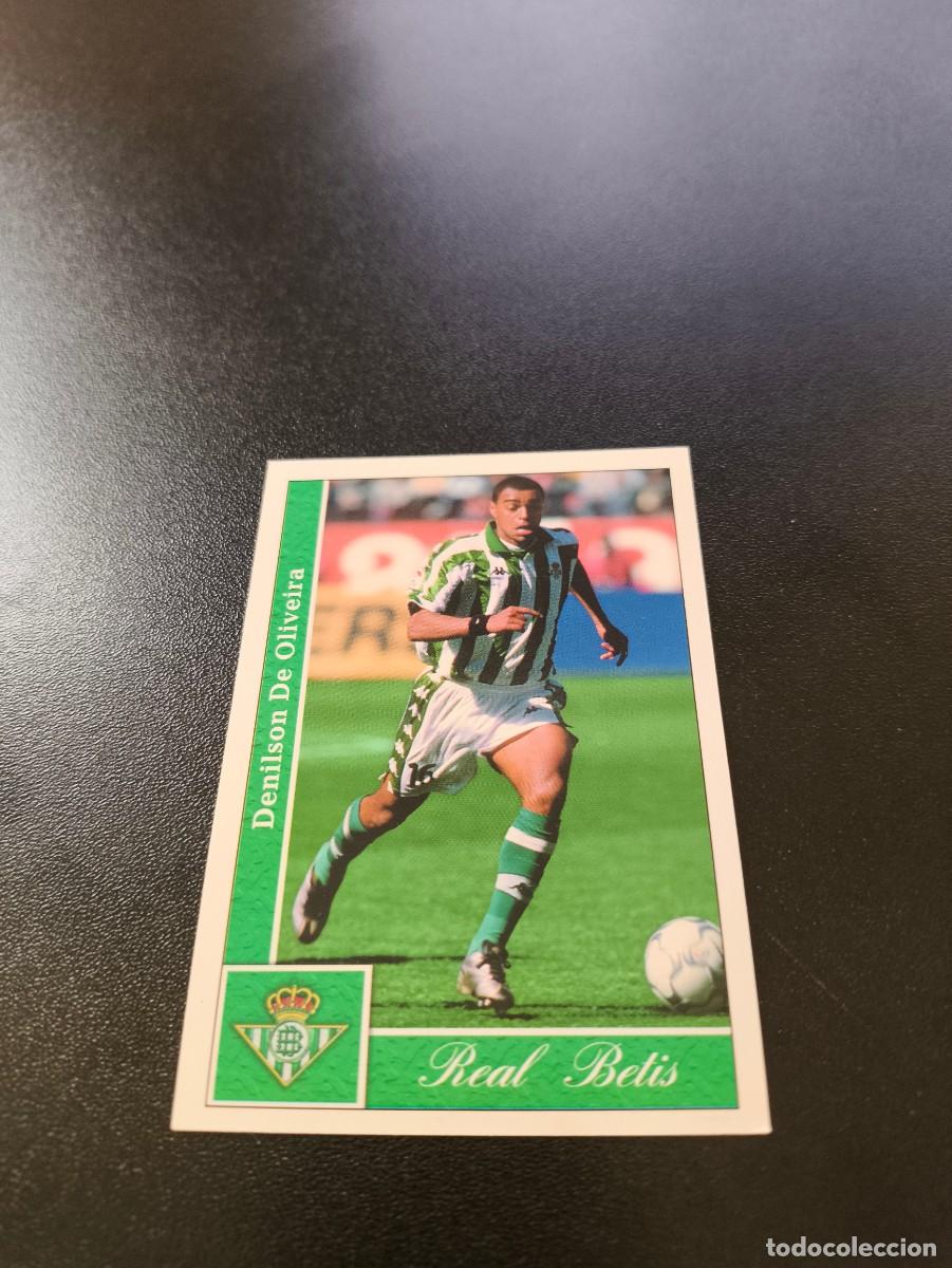 Football Stickers: 391 Denilson REAL BETIS MUNDICROMO FICHAS LIGA 2001 2002 01 02 NO PANINI ESTE