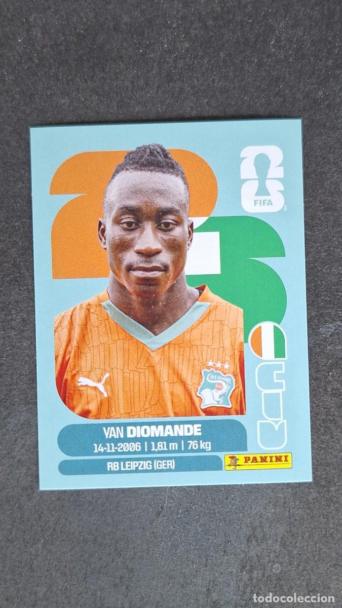 Football Stickers: L1 DIOMANDE SELECCION COSTA DE MARFIL 18 MUNDIAL FIFA WORLD CUP 2026 PANINI NUNCA PEGADO SIN PEGAR