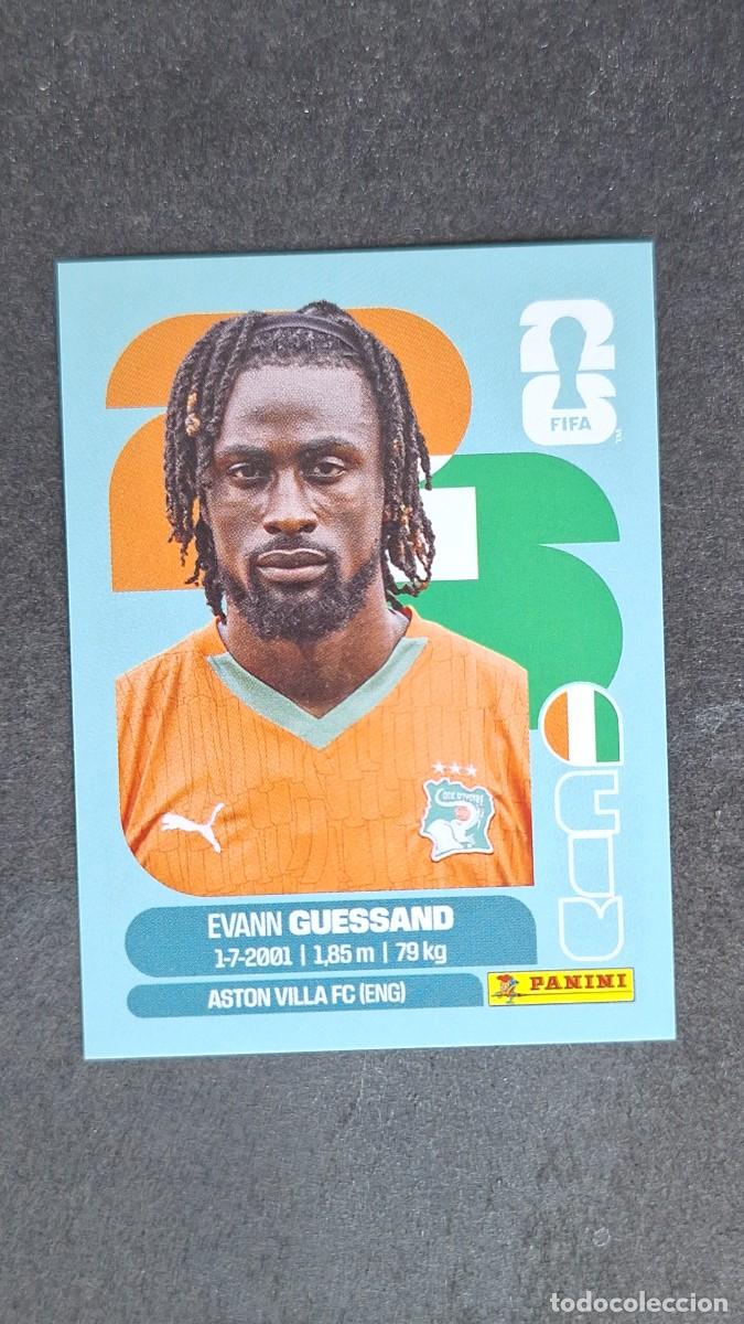 Football Stickers: L1 GUESSAND SELECCION COSTA DE MARFIL 19 MUNDIAL FIFA WORLD CUP 2026 PANINI NUNCA PEGADO SIN PEGAR