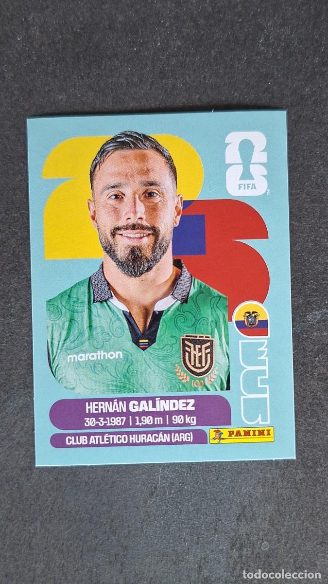 Football Stickers: L1 GALINDEZ SELECCION ECUADOR 2 MUNDIAL FIFA WORLD CUP 2026 PANINI NUNCA PEGADO SIN PEGAR