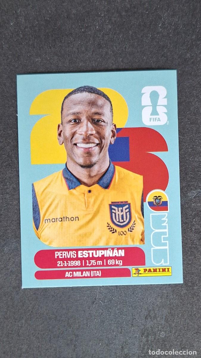 Football Stickers: L1 ESTUPI&Ntilde;AN SELECCION ECUADOR 5 MUNDIAL FIFA WORLD CUP 2026 PANINI NUNCA PEGADO SIN PEGAR