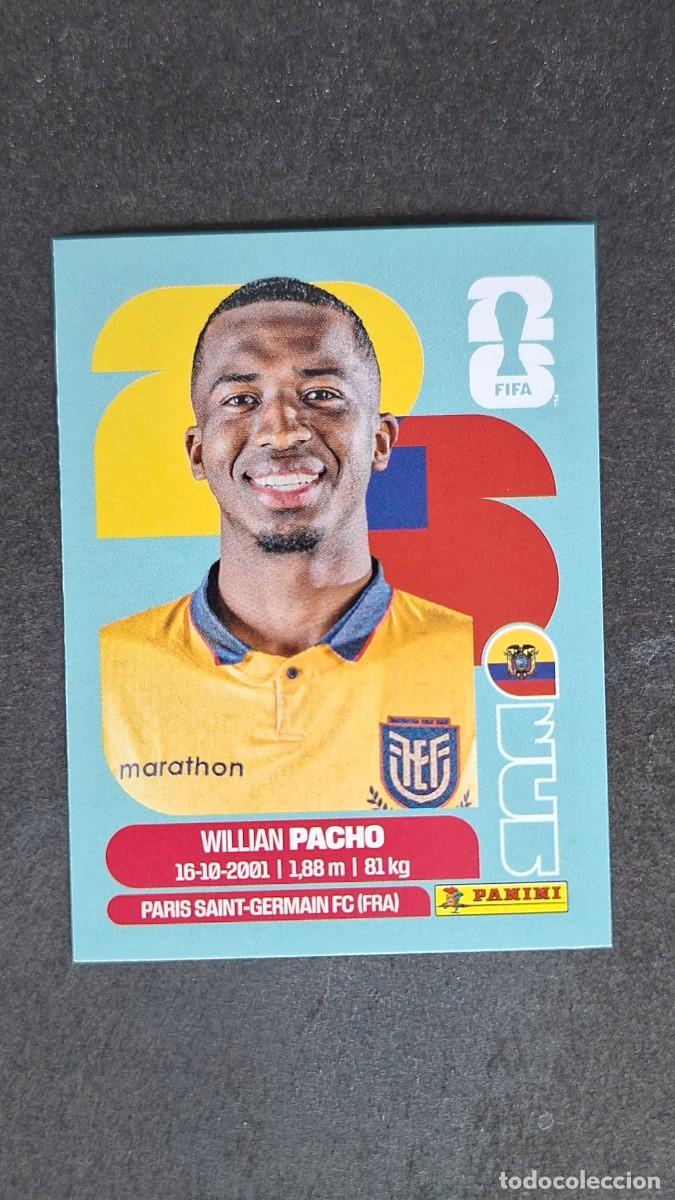 Football Stickers: L1 PACHO SELECCION ECUADOR 6 MUNDIAL FIFA WORLD CUP 2026 PANINI NUNCA PEGADO SIN PEGAR