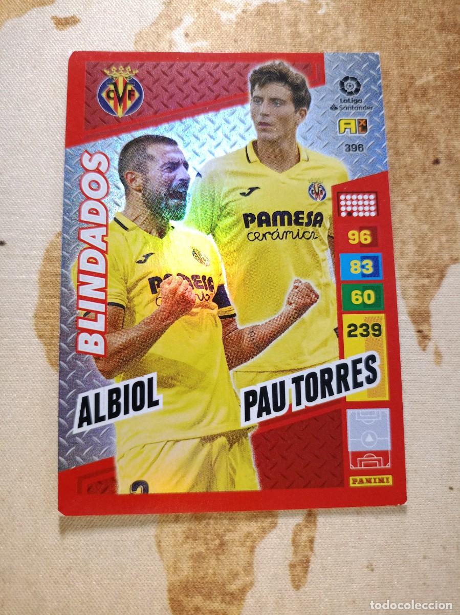 Cromos de F&uacute;tbol: # Blindados 396 ALBIOL / PAU TORRES Adrenalyn 2022-23
