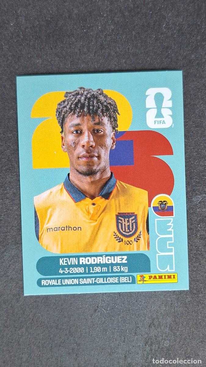 Cromos de F&uacute;tbol: L1 RODRIGUEZ SELECCION ECUADOR 19 MUNDIAL FIFA WORLD CUP 2026 PANINI NUNCA PEGADO SIN PEGAR