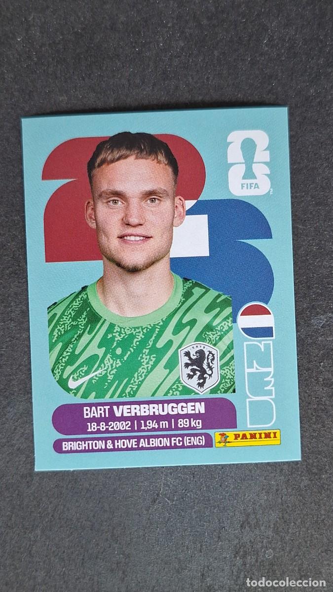 Cromos de F&uacute;tbol: L1 VERBRUGEN SELECCION PAISES BAJOS 2 MUNDIAL FIFA WORLD CUP 2026 PANINI NUNCA PEGADO SIN PEGAR