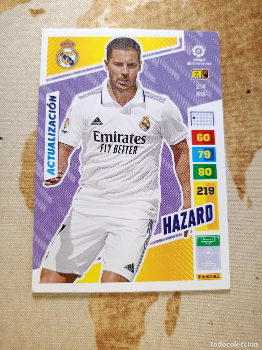 Cromos de F&uacute;tbol: # Real Madrid 214 bis HAZARD Adrenalyn 2022-23