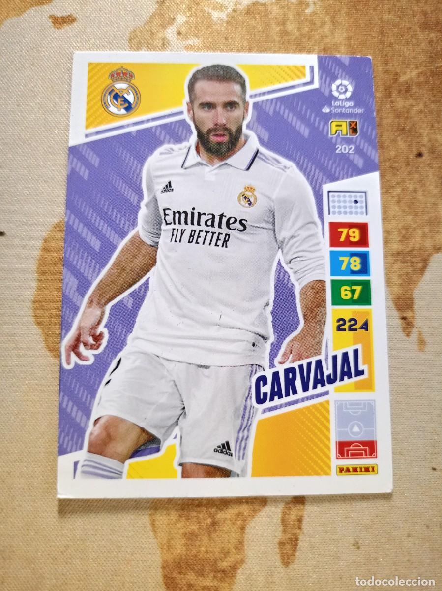 Cromos de F&uacute;tbol: # Real Madrid 202 CARVAJAL Adrenalyn 2022-23
