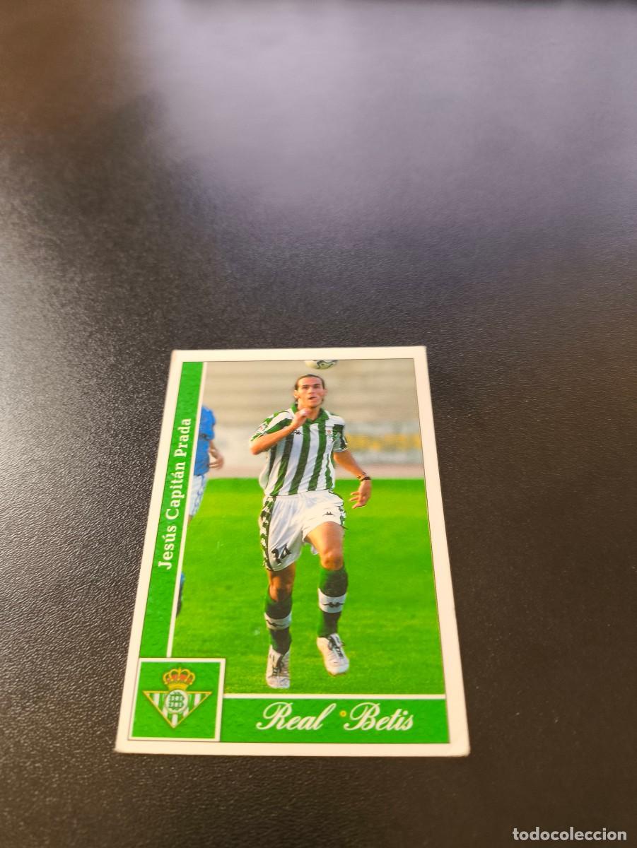 Cromos de F&uacute;tbol: 393 Capi REAL BETIS MUNDICROMO FICHAS LIGA 2001 2002 01 02 NO PANINI ESTE