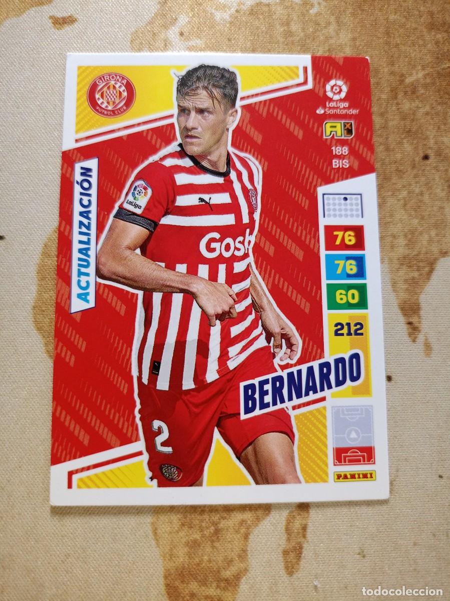 Cromos de F&uacute;tbol: # Girona 188 bis BERNARDO Adrenalyn 2022-23