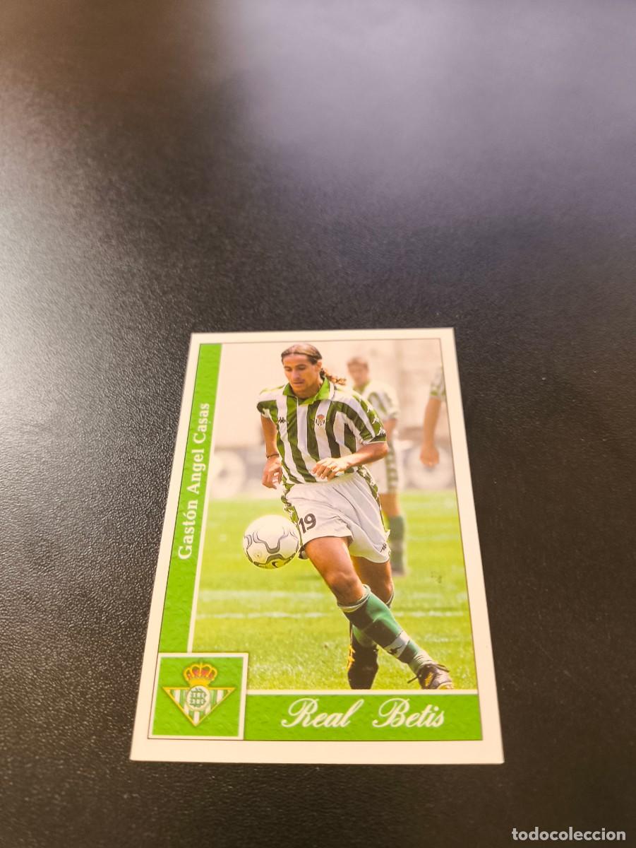 Cromos de F&uacute;tbol: 397 Casas REAL BETIS MUNDICROMO FICHAS LIGA 2001 2002 01 02 NO PANINI ESTE