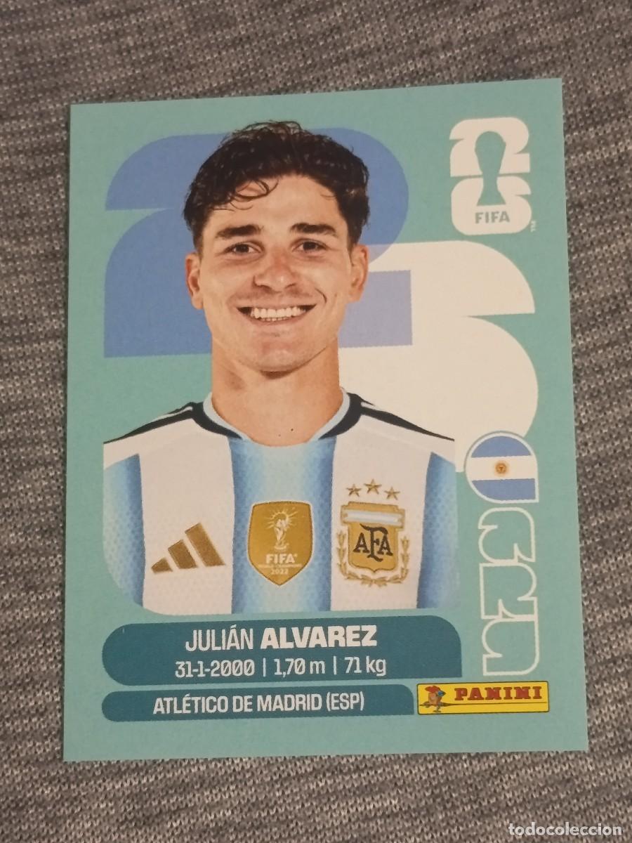 Cromos de F&uacute;tbol: JULIAN ALVAREZ ARG 19 STICKER MUNDIAL 2026 PANINI FIFA WORLD CUP NUEVO