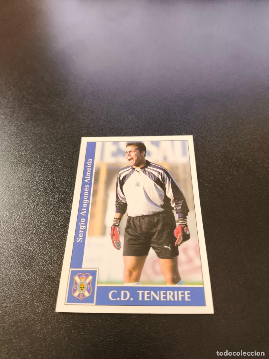 Cromos de F&uacute;tbol: 402 Aragoneses TENERIFE MUNDICROMO FICHAS LIGA 2001 2002 01 02 NO PANINI ESTE