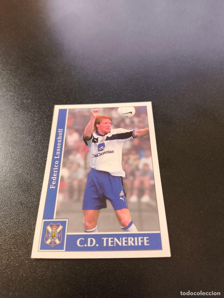 Cromos de F&uacute;tbol: 405 Lussenhoff TENERIFE MUNDICROMO FICHAS LIGA 2001 2002 01 02 NO PANINI ESTE