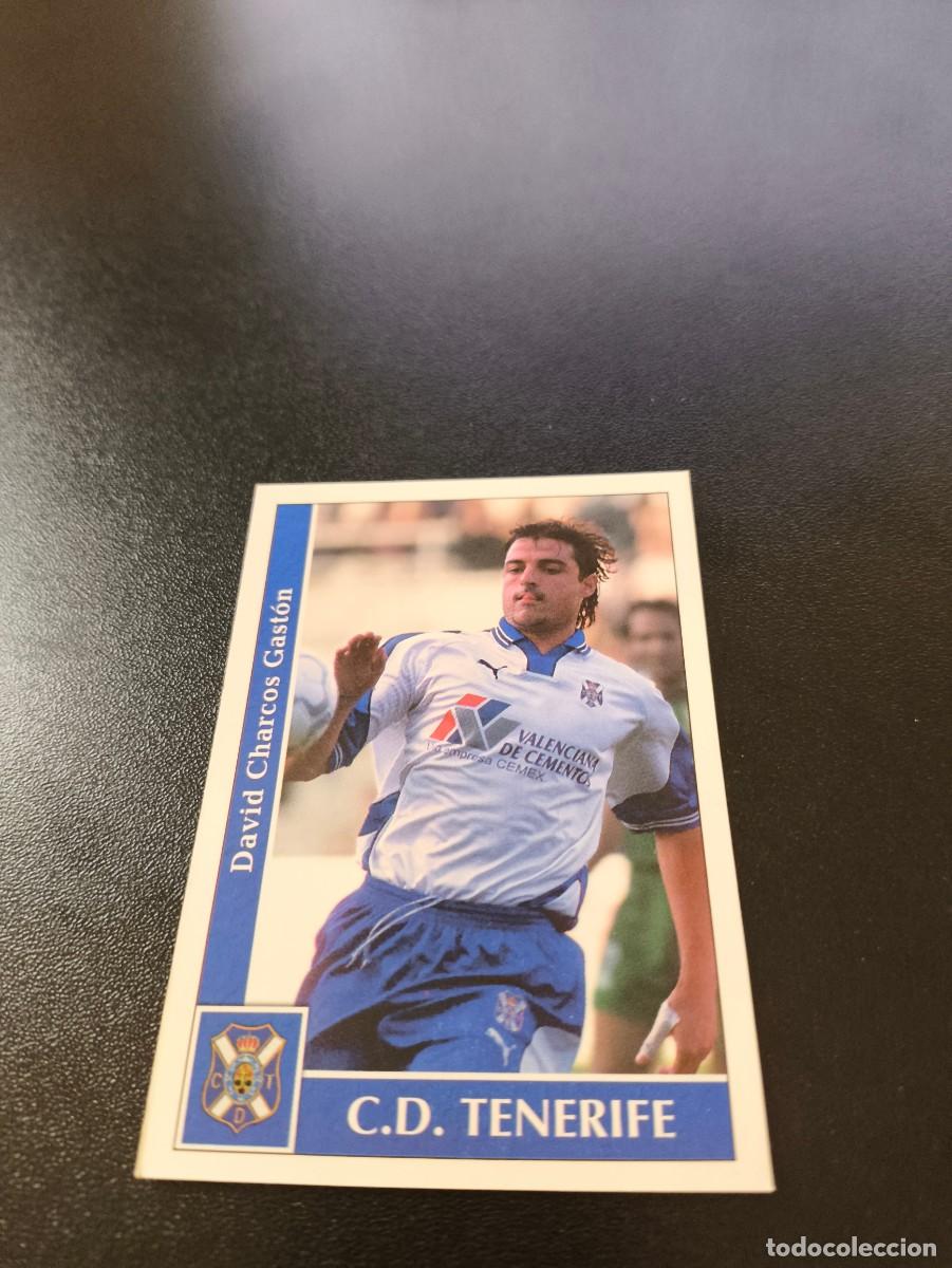 Cromos de F&uacute;tbol: 406 David Charcos TENERIFE MUNDICROMO FICHAS LIGA 2001 2002 01 02 NO PANINI ESTE