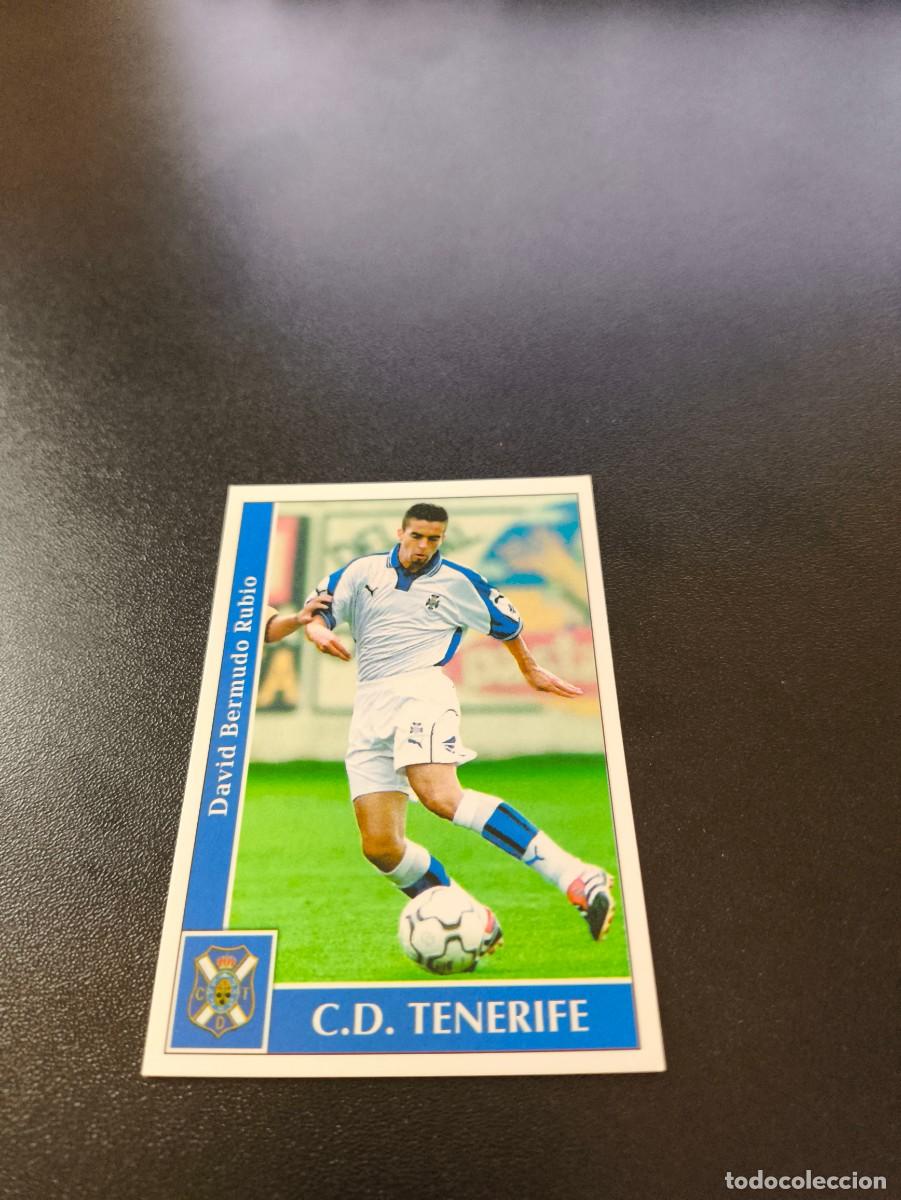 Cromos de F&uacute;tbol: 409 Bermudo TENERIFE MUNDICROMO FICHAS LIGA 2001 2002 01 02 NO PANINI ESTE