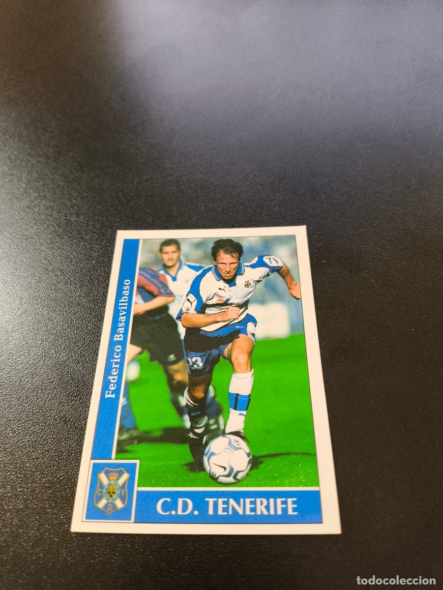 Cromos de F&uacute;tbol: 411 Basvilbaso TENERIFE MUNDICROMO FICHAS LIGA 2001 2002 01 02 NO PANINI ESTE