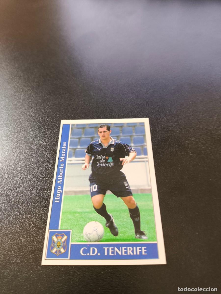 Cromos de F&uacute;tbol: 412 Hugo Morales TENERIFE MUNDICROMO FICHAS LIGA 2001 2002 01 02 NO PANINI ESTE