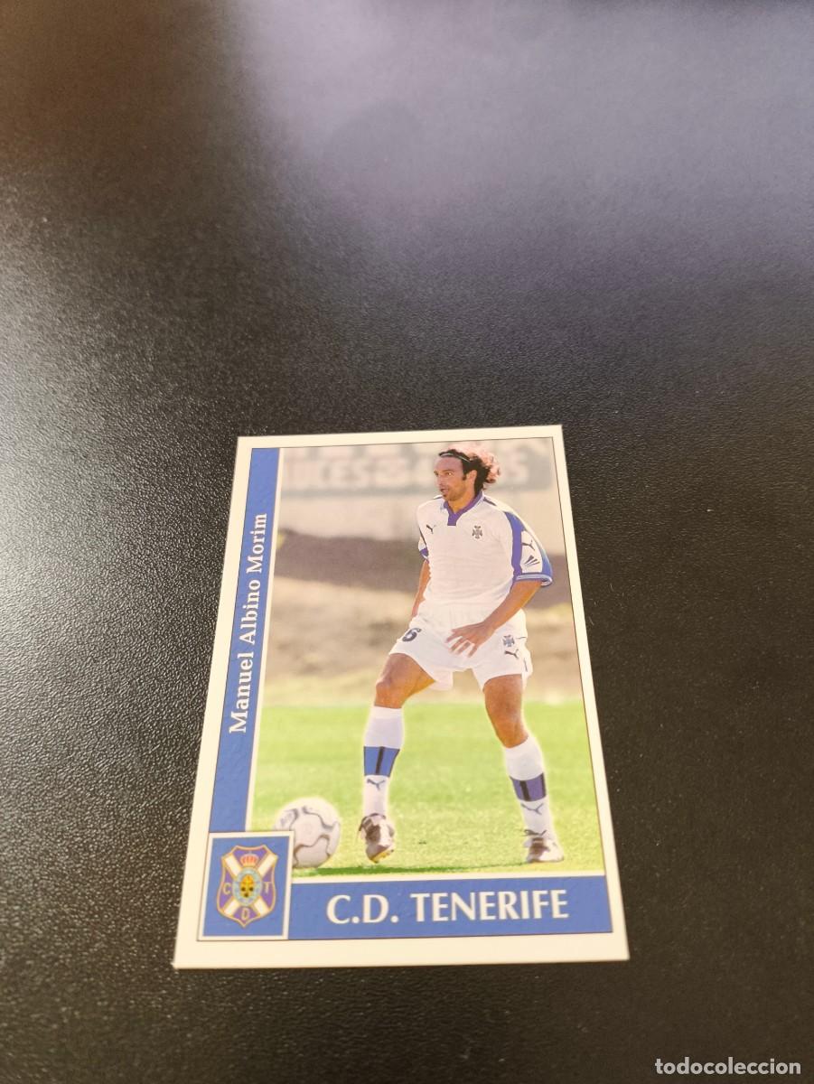 Cromos de F&uacute;tbol: 414 Bino TENERIFE MUNDICROMO FICHAS LIGA 2001 2002 01 02 NO PANINI ESTE