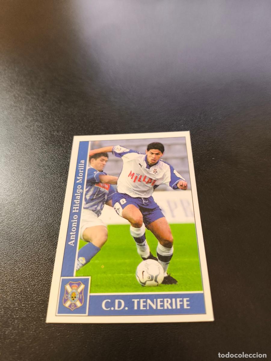 Cromos de F&uacute;tbol: 416 antonio Hidalgo TENERIFE MUNDICROMO FICHAS LIGA 2001 2002 01 02 NO PANINI ESTE