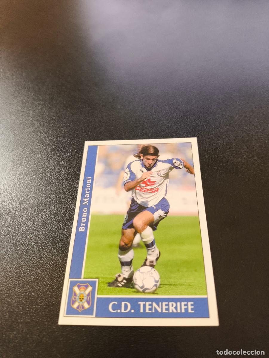 Cromos de F&uacute;tbol: 417 Marioni TENERIFE MUNDICROMO FICHAS LIGA 2001 2002 01 02 NO PANINI ESTE
