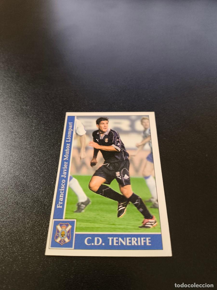 Cromos de F&uacute;tbol: 419 Xisco TENERIFE MUNDICROMO FICHAS LIGA 2001 2002 01 02 NO PANINI ESTE