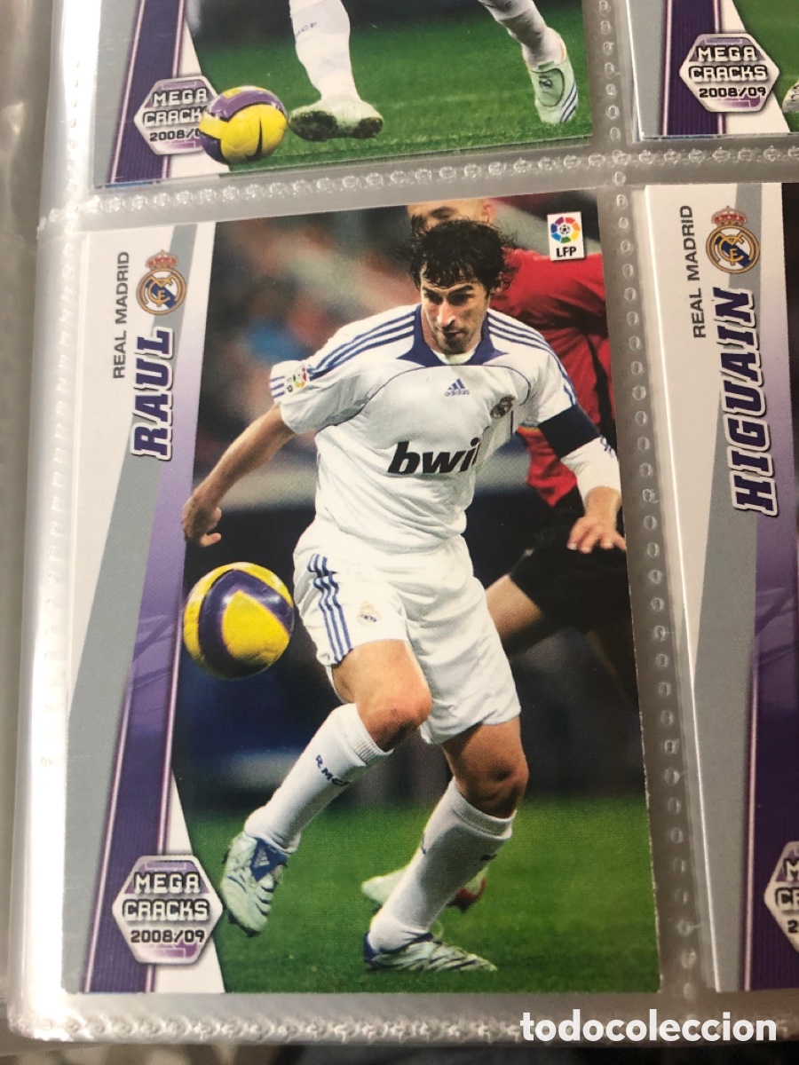 Cromos de F&uacute;tbol: Megacracks 2008 2009 raul 160 real Madrid