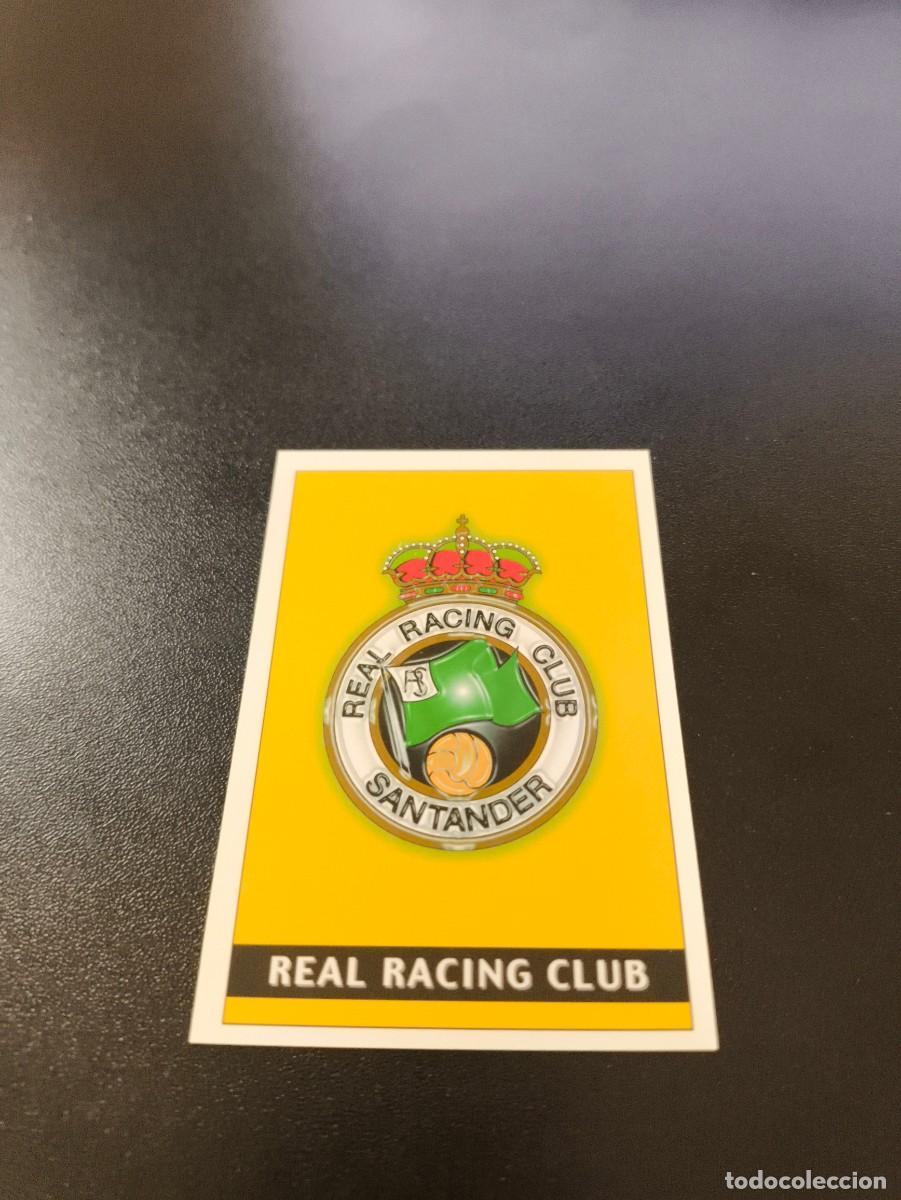 Cromos de F&uacute;tbol: 424 RACING DE SANTANDER ESCUDO PLANTILLA MUNDICROMO FICHAS LIGA 2001 2002 01 02 NO PANINI ESTE