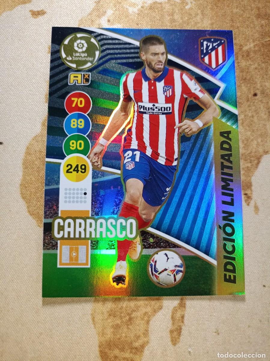 Cromos de F&uacute;tbol: # Edici&oacute;n Limitada CARRASCO Adrenalyn 2020-21