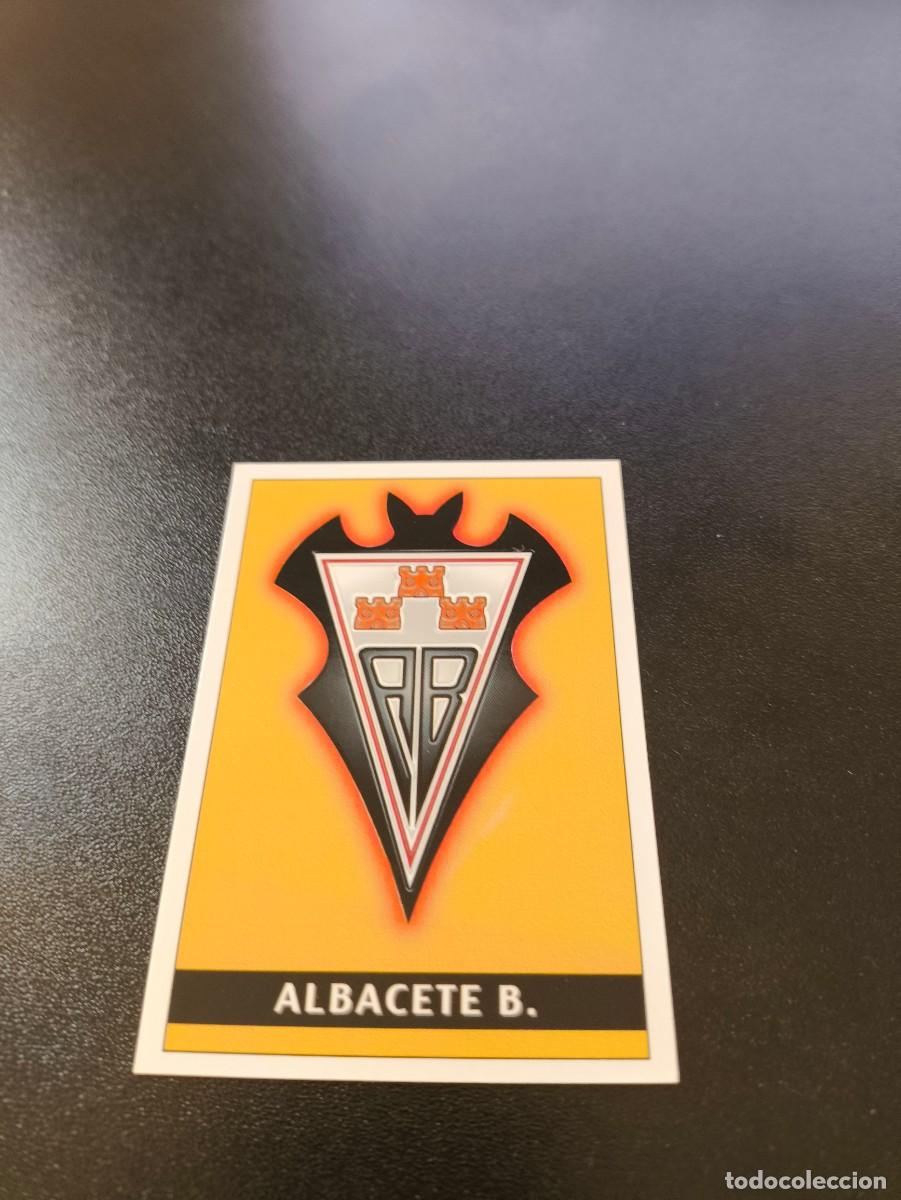 Cromos de F&uacute;tbol: 427 ALBACETE ESCUDO PLANTILLA MUNDICROMO FICHAS LIGA 2001 2002 01 02 NO PANINI ESTE