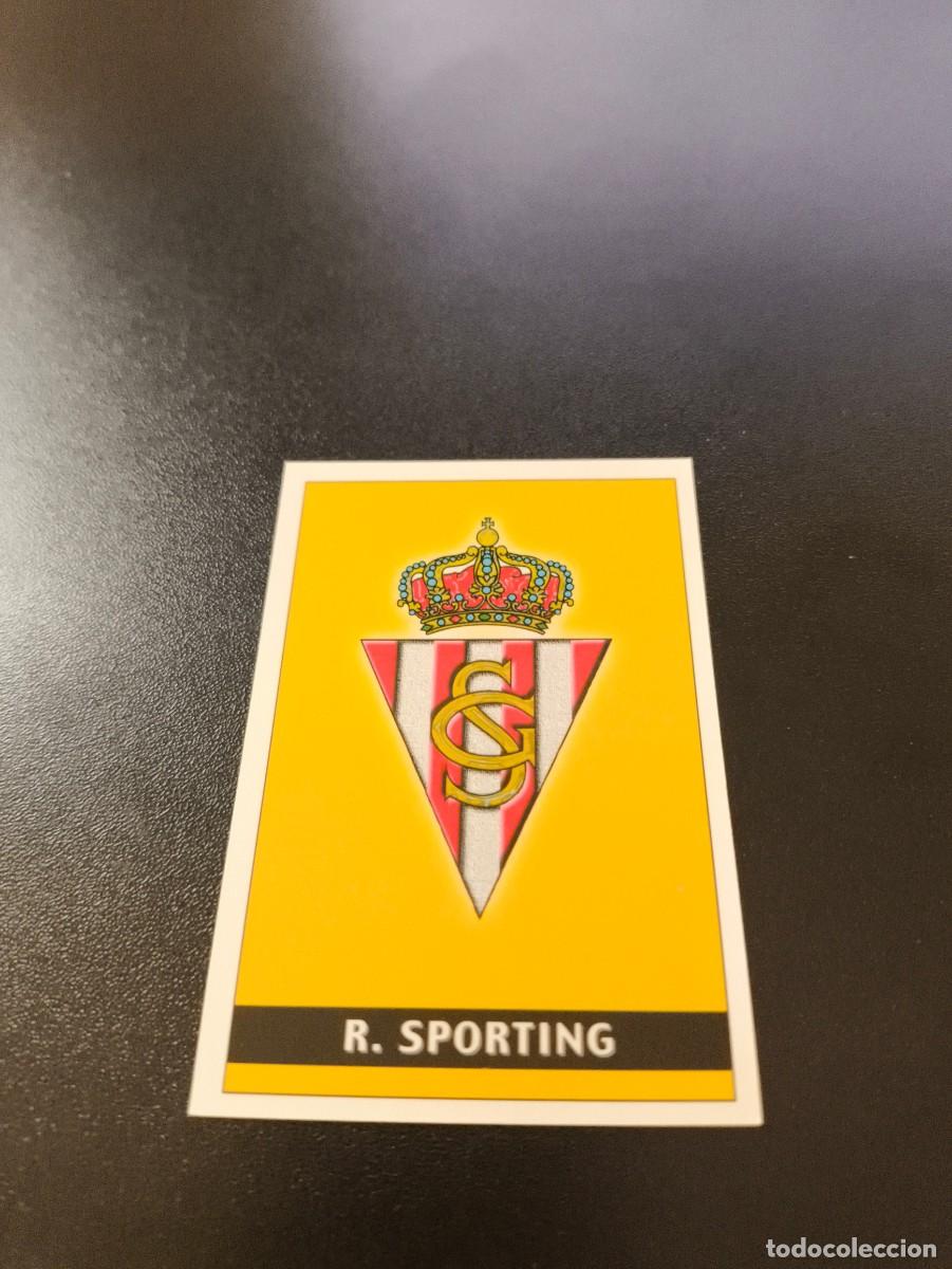 Cromos de F&uacute;tbol: 429 SPORTING DE GIJON ESCUDO PLANTILLA MUNDICROMO FICHAS LIGA 2001 2002 01 02 NO PANINI ESTE