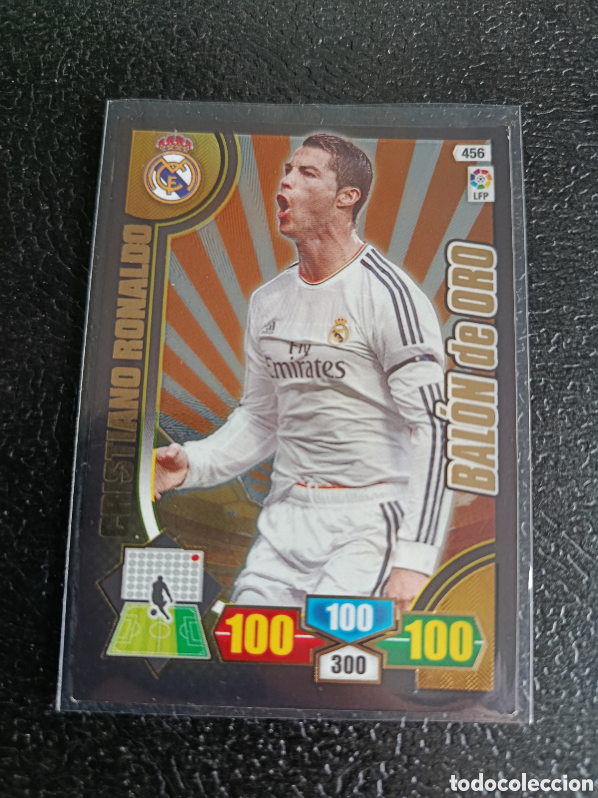 Cromos de F&uacute;tbol: FICHA N&ordm; 456 CRISTIANO RONALDO - ADRENALYN 13 14 - PANINI 2013 -14 - CROMO - BALON DE ORO
