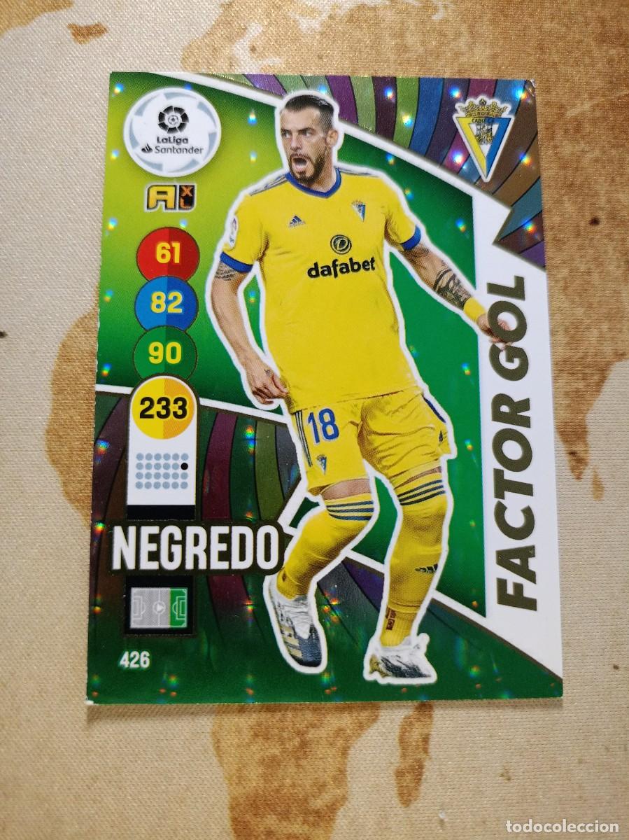 Cromos de F&uacute;tbol: # Factor Gol 426 NEGREDO Adrenalyn 2020-21
