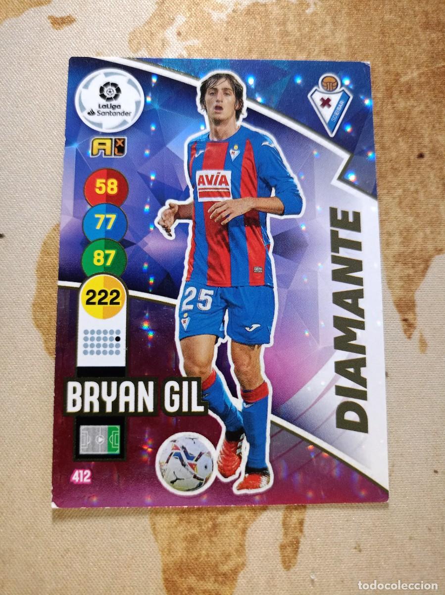 Fu&szlig;ball-Sticker: # Diamante 412 BRYAN GIL Adrenalyn 2020-21