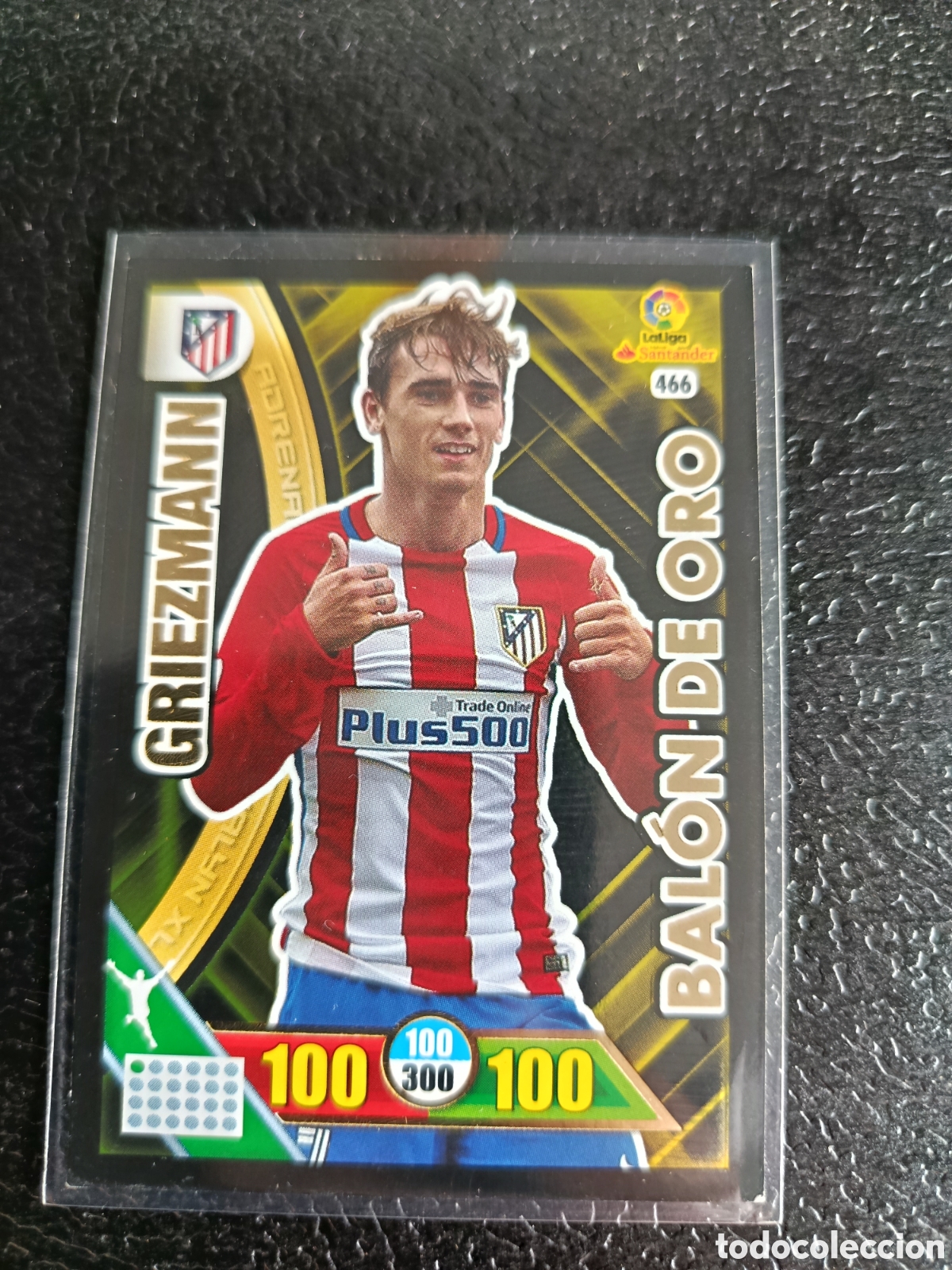 Fu&szlig;ball-Sticker: ADRENALYN XL 2016 - 2017 16 17 BALON DE ORO - GRIEZMANN (466) (ATLETICO DE MADRID)