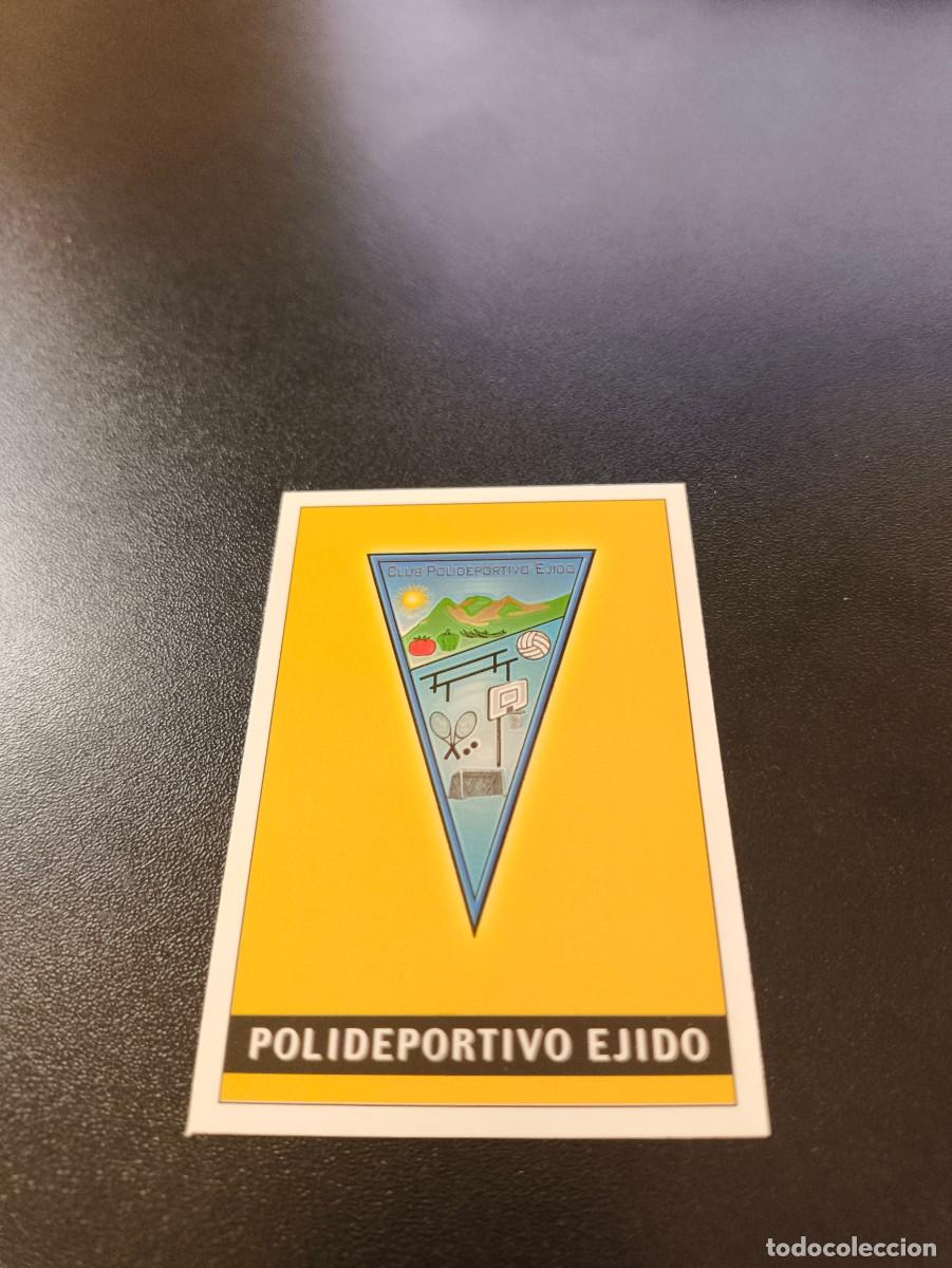 Fu&szlig;ball-Sticker: 443 POLIDEPORTIVO EJIDO ESCUDO PLANTILLA MUNDICROMO FICHAS LIGA 2001 2002 01 02 NO PANINI ESTE