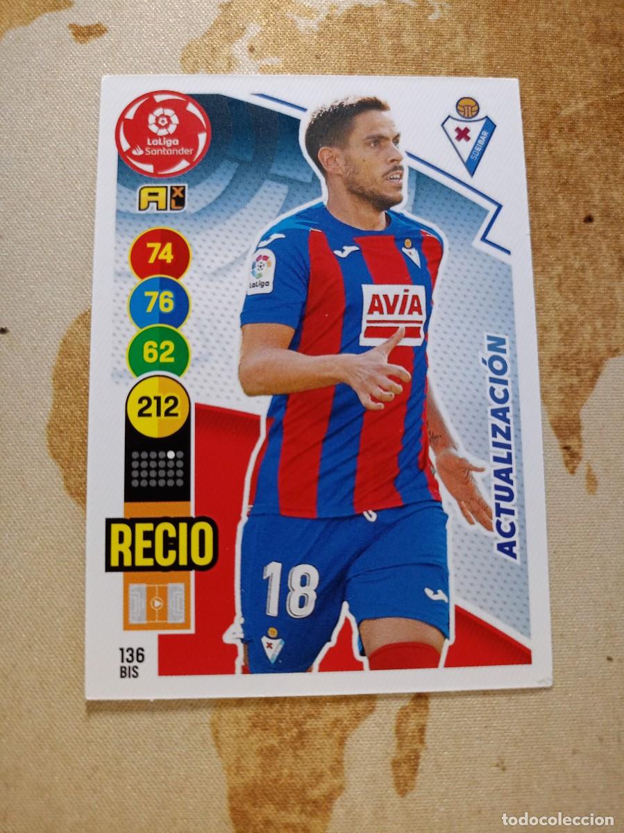 Fu&szlig;ball-Sticker: # Eibar 136 bis RECIO Adrenalyn 2020-21