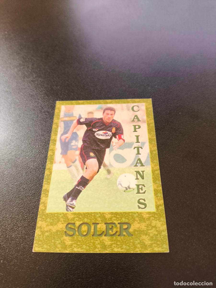 Fu&szlig;ball-Sticker: 448 SOLER MALLORCA CAPITANES MUNDICROMO FICHAS LIGA 2001 2002 01 02 NO PANINI ESTE