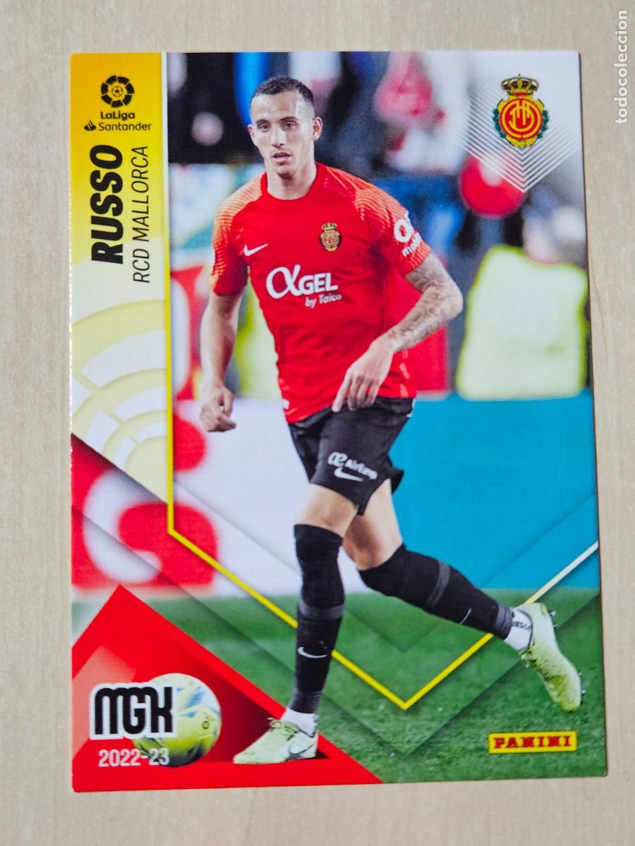 Figurine di Calcio: CROMO N&ordm; 230 RUSSO - MEGACRACKS 2022 23 - MALLORCA